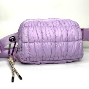 Lavender Quilted Women's Bag